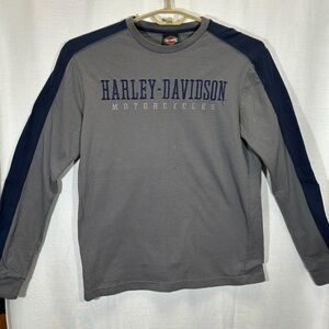 Harley Davidson Long Sleeve Nice! Daytona Beach Harley Men’s Size L. EUC